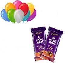8 Air Balloons 2 Silk Chocolate