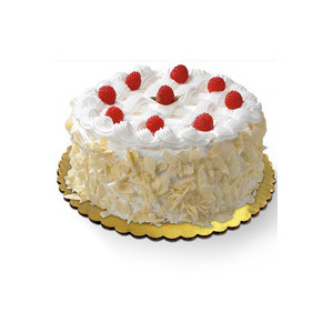 1/2 Kg White forest cake