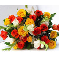 24 Mix roses bouquet